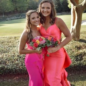 Sherri Hill pink formal/prom dress